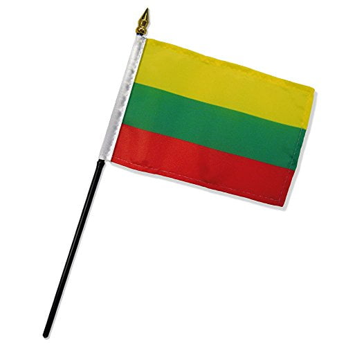 NIGERIA 4X6/" TABLE TOP FLAG W// BASE NEW DESK TOP HANDHELD STICK FLAG